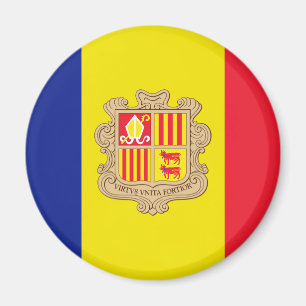 Aimant Drapeau de l'Andorre