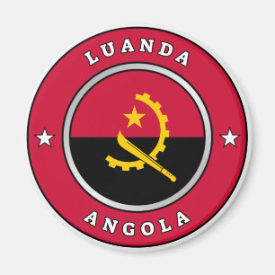 Aimant Drapeau de l'Angola