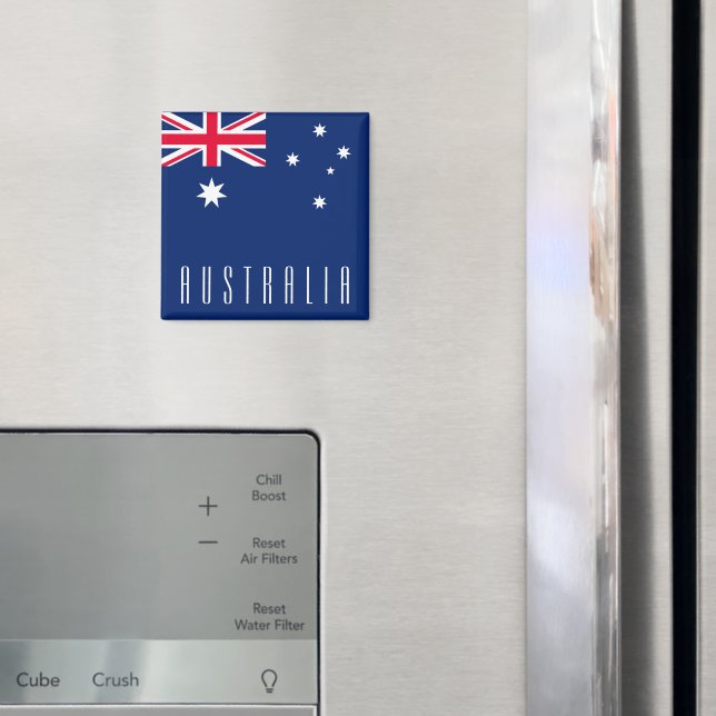 Aimant Drapeau de l'Australie (In situ (réfrigérateur))