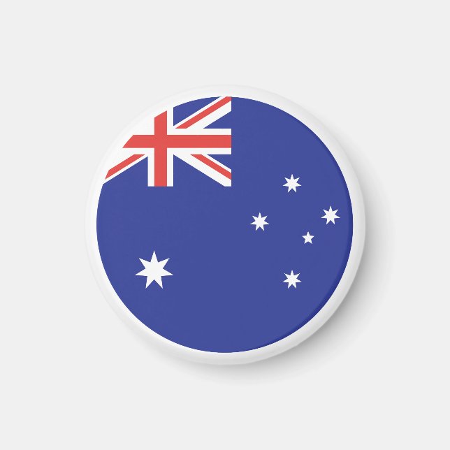 Aimant Drapeau de l'Australie (Devant)