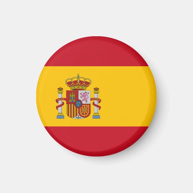 Aimant Drapeau de l'Espagne (Devant)