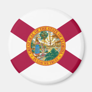 Aimant Drapeau de l'État de Floride