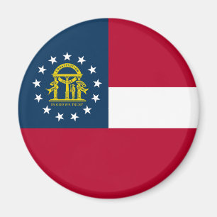 Aimant Drapeau de l'État de Géorgie