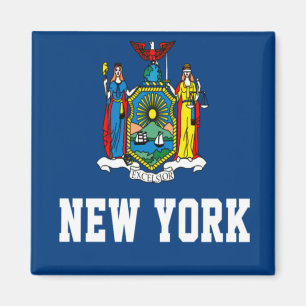 Aimant Drapeau de l'État de New York