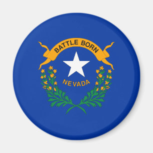 Aimant Drapeau de l'État du Nevada