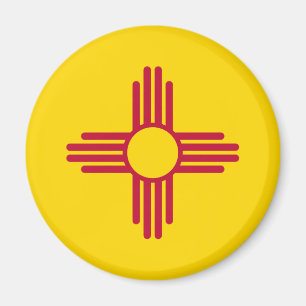 Aimant Drapeau de l'État du Nouveau-Mexique