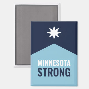 Aimant Drapeau de l'État rebelle du Minnesota