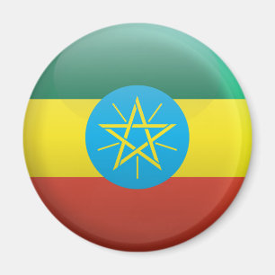 Aimant Drapeau de l'Ethiopie