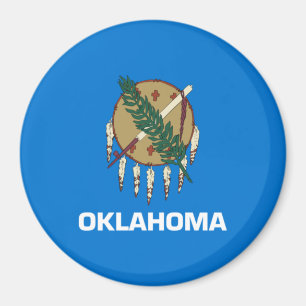 Aimant Drapeau de l'Oklahoma