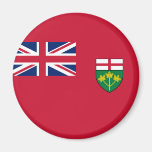 Aimant drapeau de l'Ontario