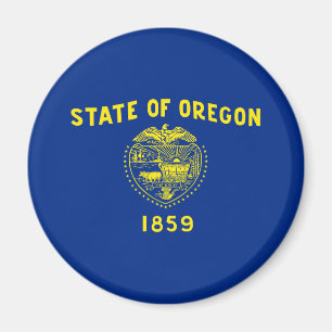 Aimant Drapeau de l'Oregon