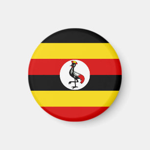 Aimant Drapeau de l'Ouganda