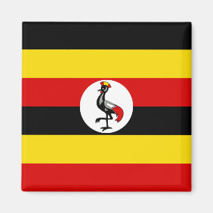 Aimant Drapeau de l'Ouganda