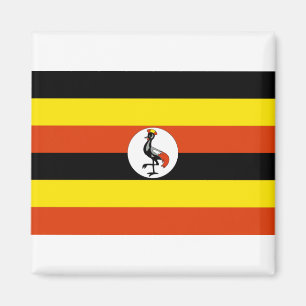 Aimant Drapeau de l'Ouganda