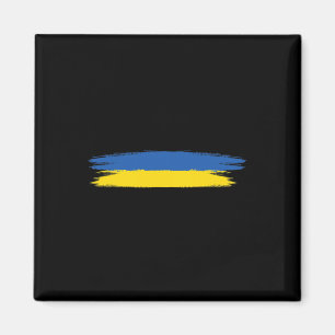 Aimant Drapeau de l'Ukraine aux couleurs bleu et jaune Pa