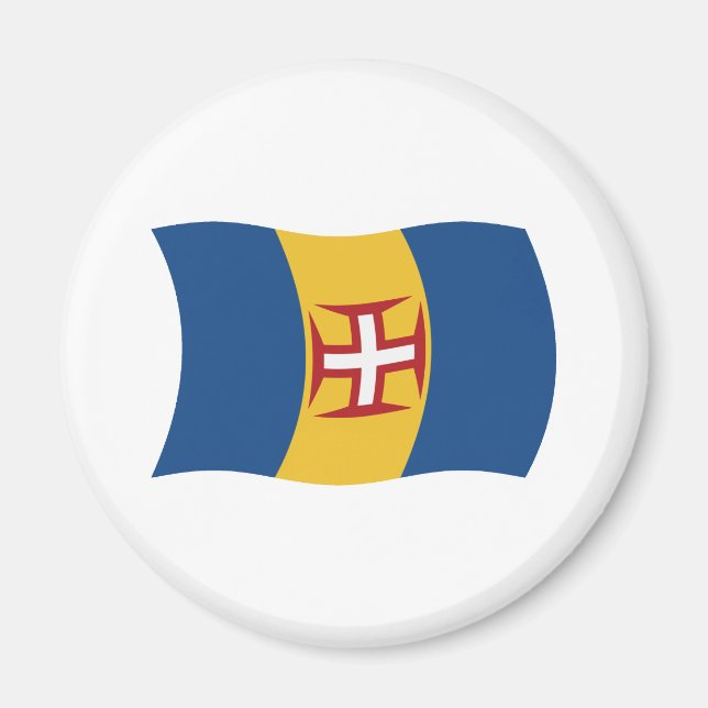 Aimant Drapeau de Madère (Devant)