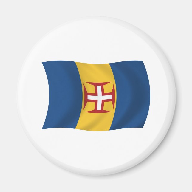 Aimant Drapeau de Madère (Devant)