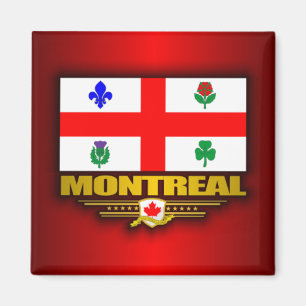 Aimant Drapeau de Montréal