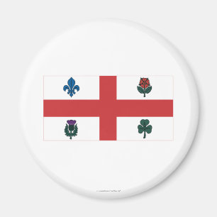 Aimant Drapeau de Montréal