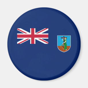 Aimant Drapeau de Montserrat