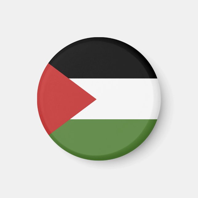 Aimant Drapeau de Palestine (Devant)