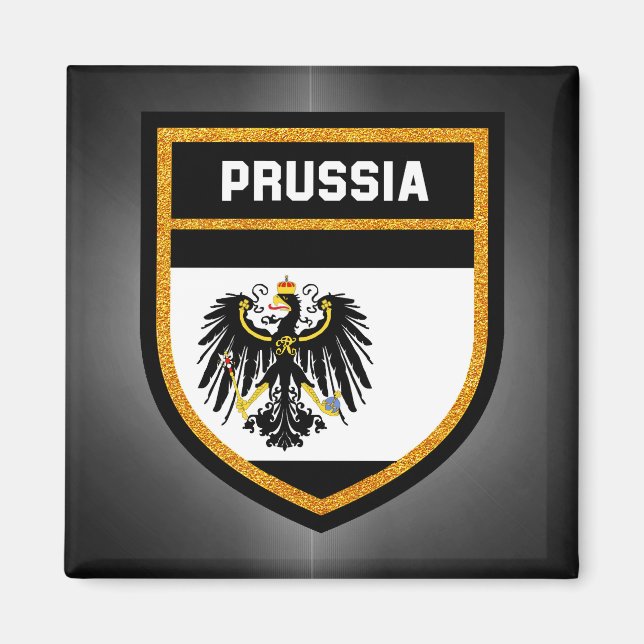 Aimant Drapeau de Prusse (Devant)