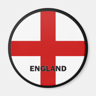 Aimant Drapeau de qualité de rondeau de l'Angleterre