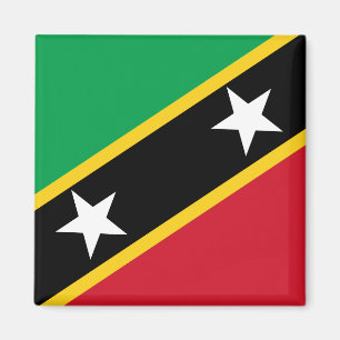 Aimant Drapeau de Saint-Kitts-et-Nevis