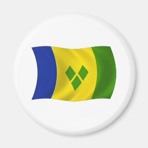 Aimant Drapeau de Saint-Vincent-et-les-Grenadines