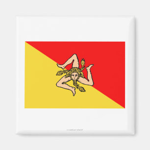 Aimant Drapeau de Sicilia