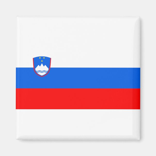 Aimant Drapeau de Slovénie (Devant)