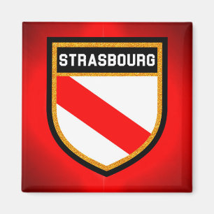 Aimant Drapeau de Strasbourg