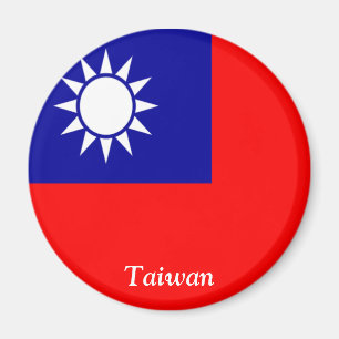 Aimant Drapeau de Taïwan