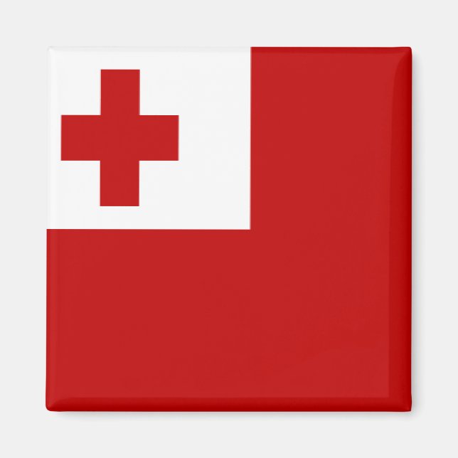 AIMANT DRAPEAU DE TONGA (Devant)