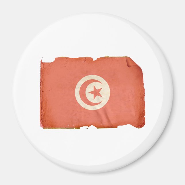 Aimant Drapeau de Tunisie (Devant)