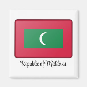 Aimant Drapeau des Maldives