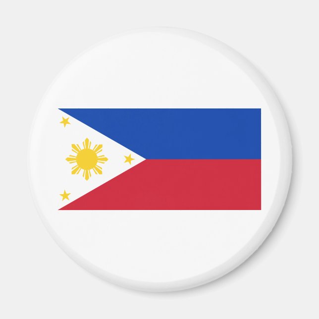 Aimant Drapeau des Philippines (Devant)