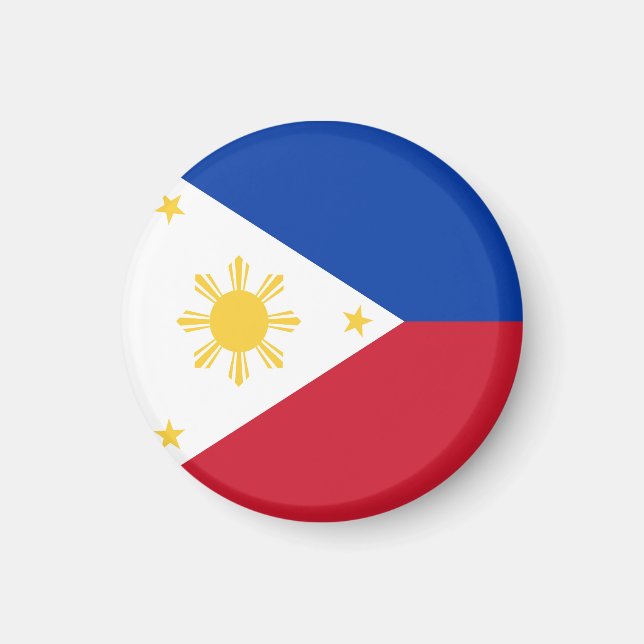 Aimant drapeau des Philippines (Devant)