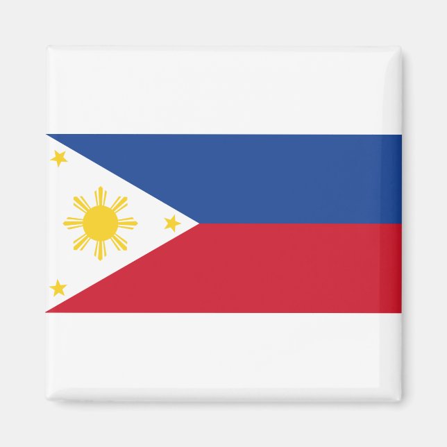Aimant Drapeau des Philippines (Devant)