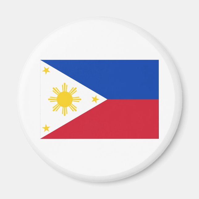Aimant Drapeau des Philippines (Devant)