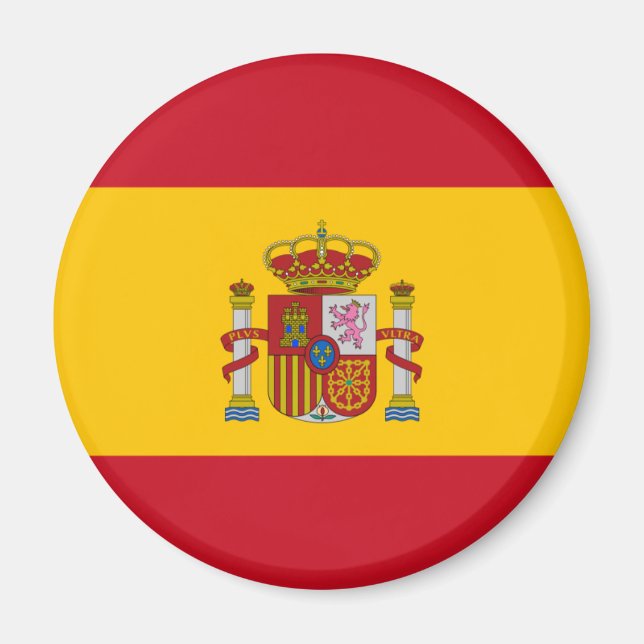 Aimant drapeau d'espagne (Devant)
