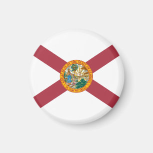 Aimant Drapeau d'État de Floride États-Unis