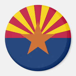Aimant Drapeau d'État de l'Arizona