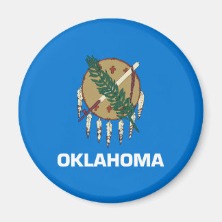 Aimant Drapeau d'État de l'Oklahoma