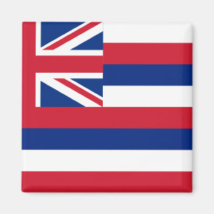 Aimant Drapeau d'État d'Hawaii