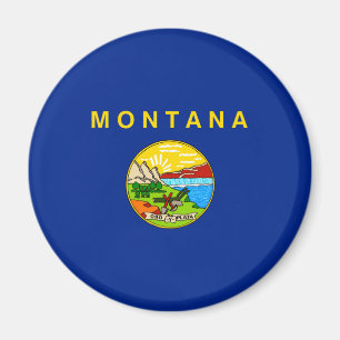 Aimant Drapeau d'État du Montana