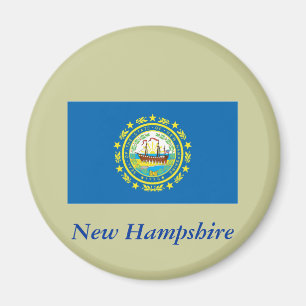 Aimant Drapeau d'état du New Hampshire