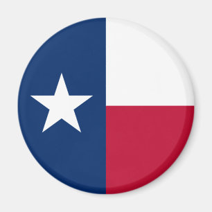 Aimant Drapeau d'État texan (Texas)