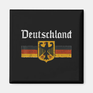 Aimant Drapeau Deutschland Aigle Vintage patrimoine allem