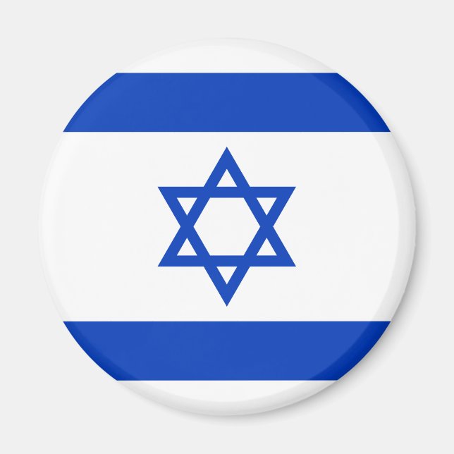 Aimant Drapeau d'Israël (Devant)